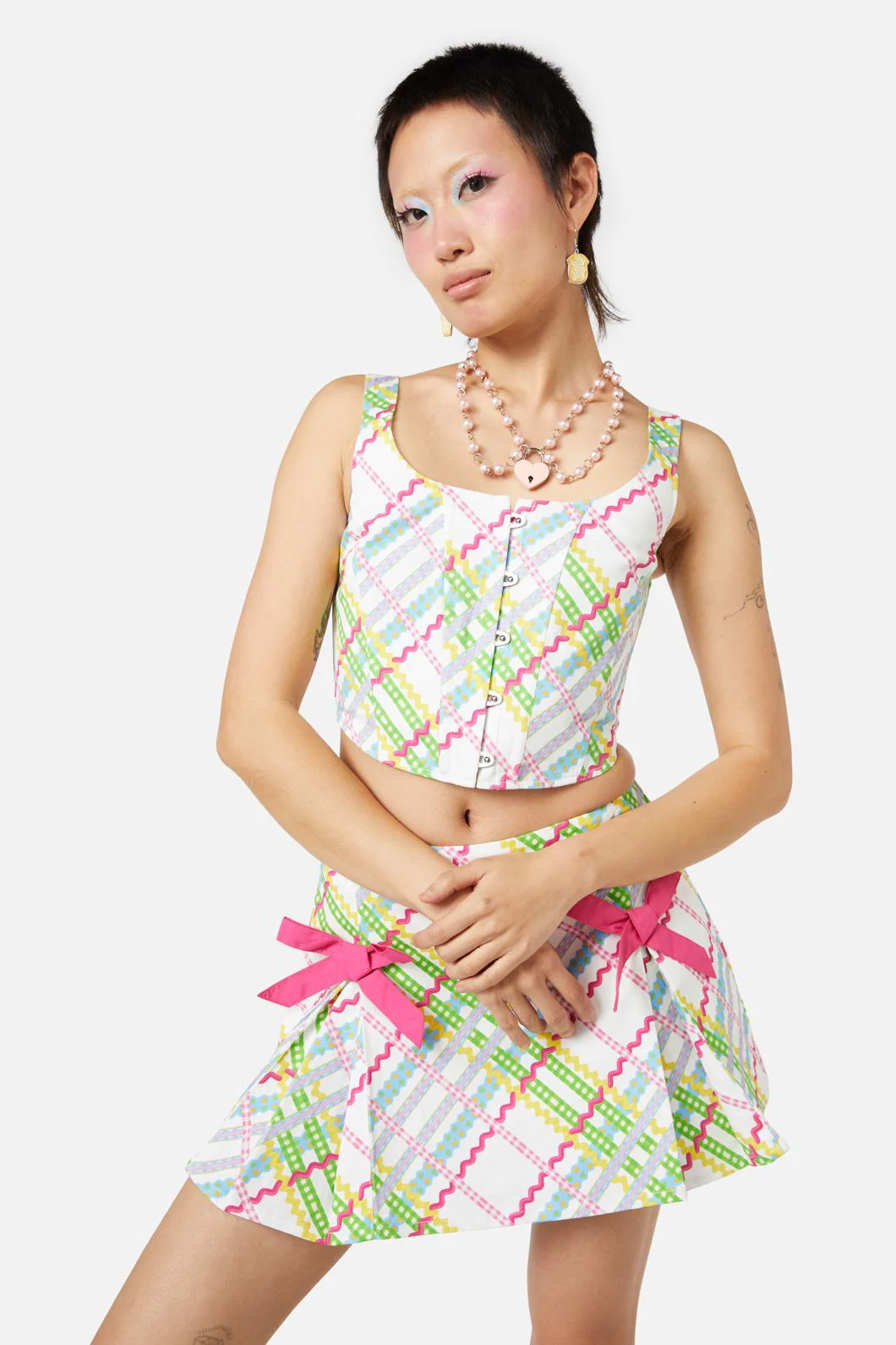 Fairybread Anthem Print Corset