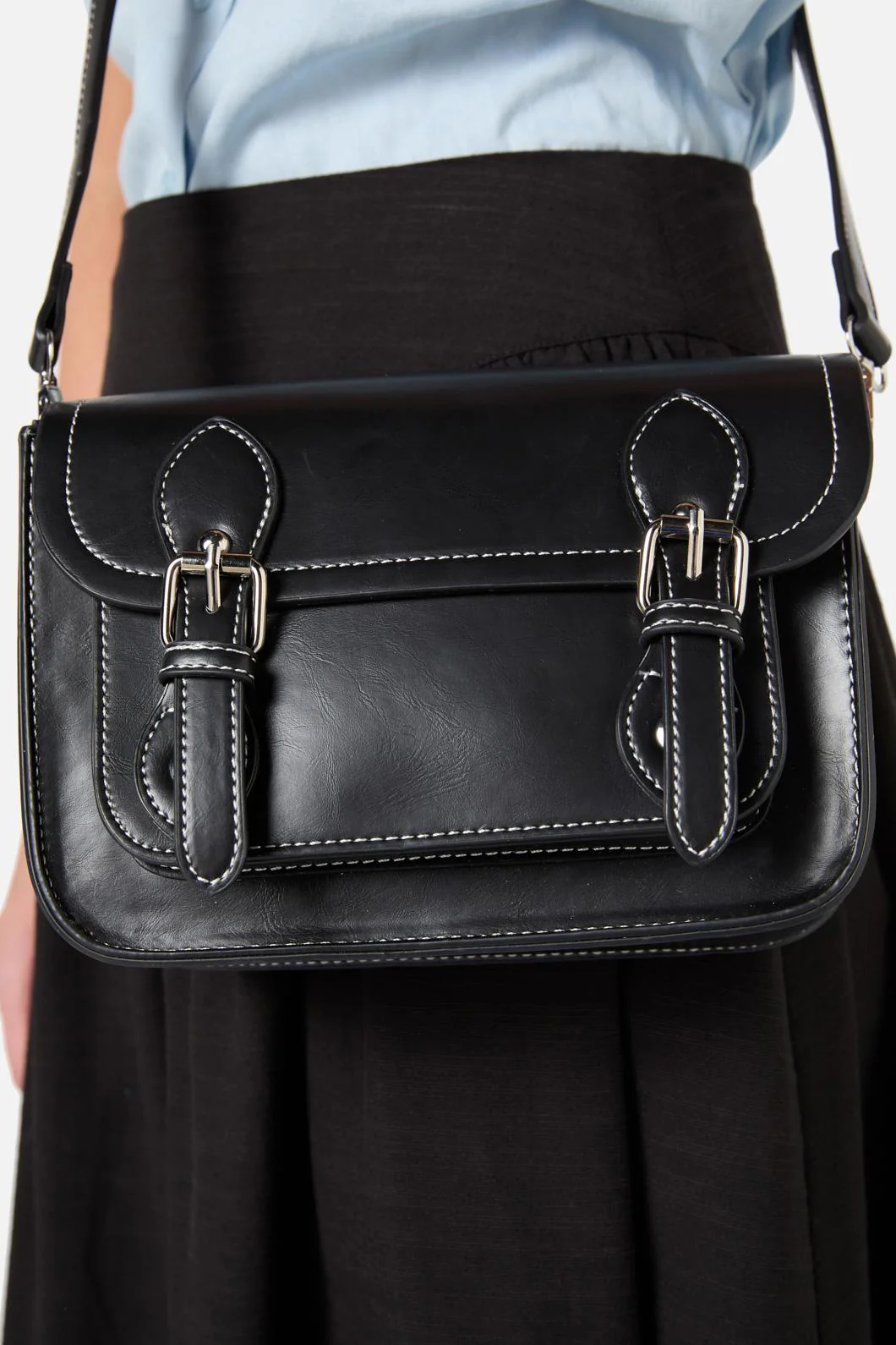 Black Satchel Bag