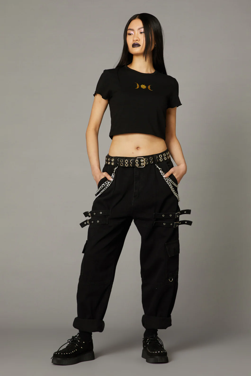 Phases Embroidered Tee