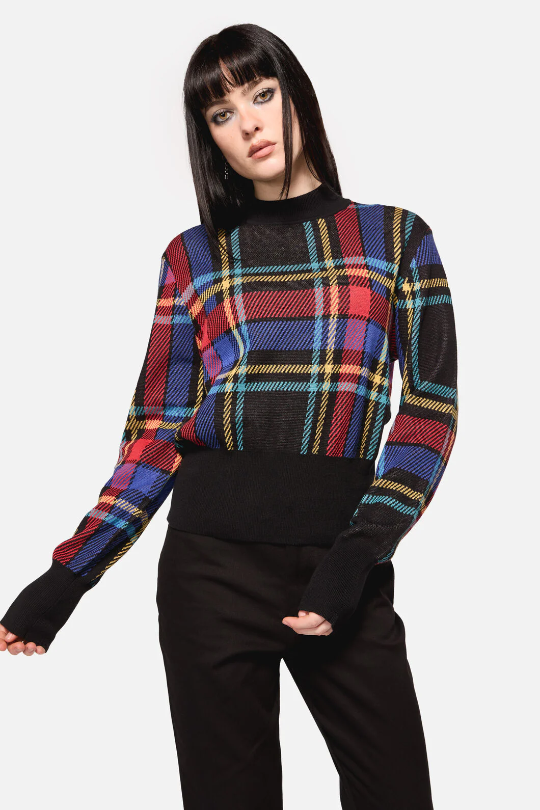 Anarchic Tartan Knit