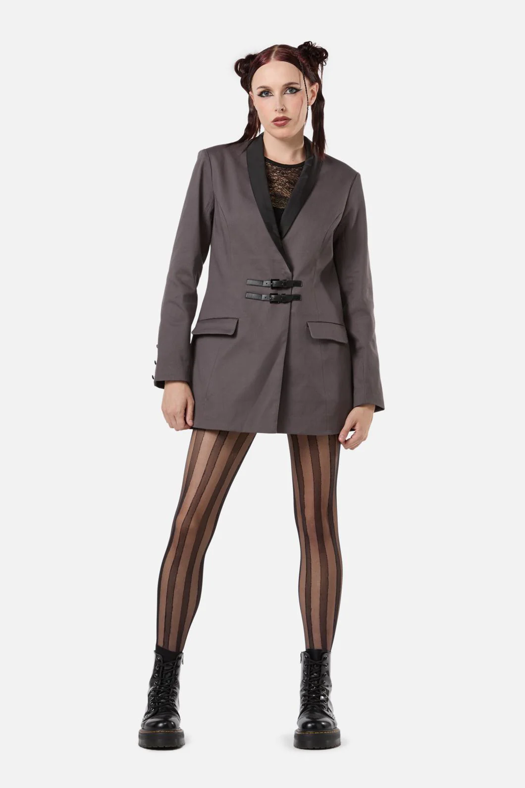 Time & Date Shawl Blazer