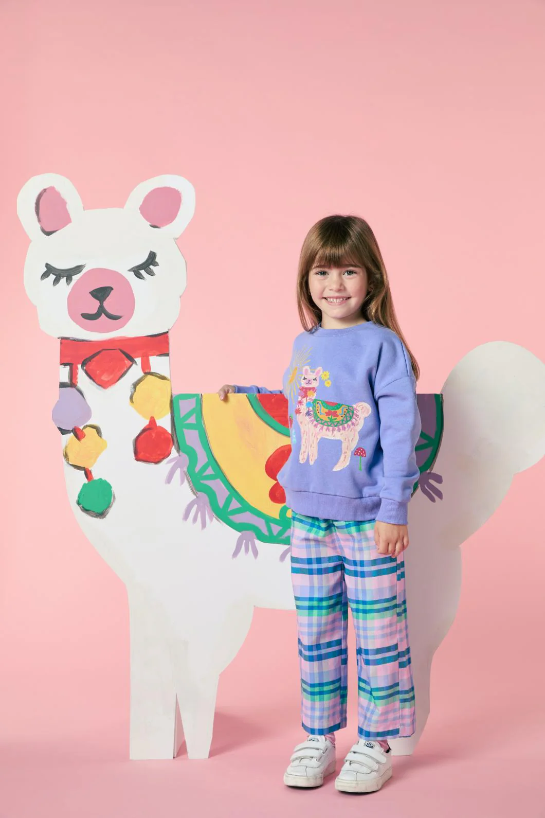 Cindy Check Kids Pant