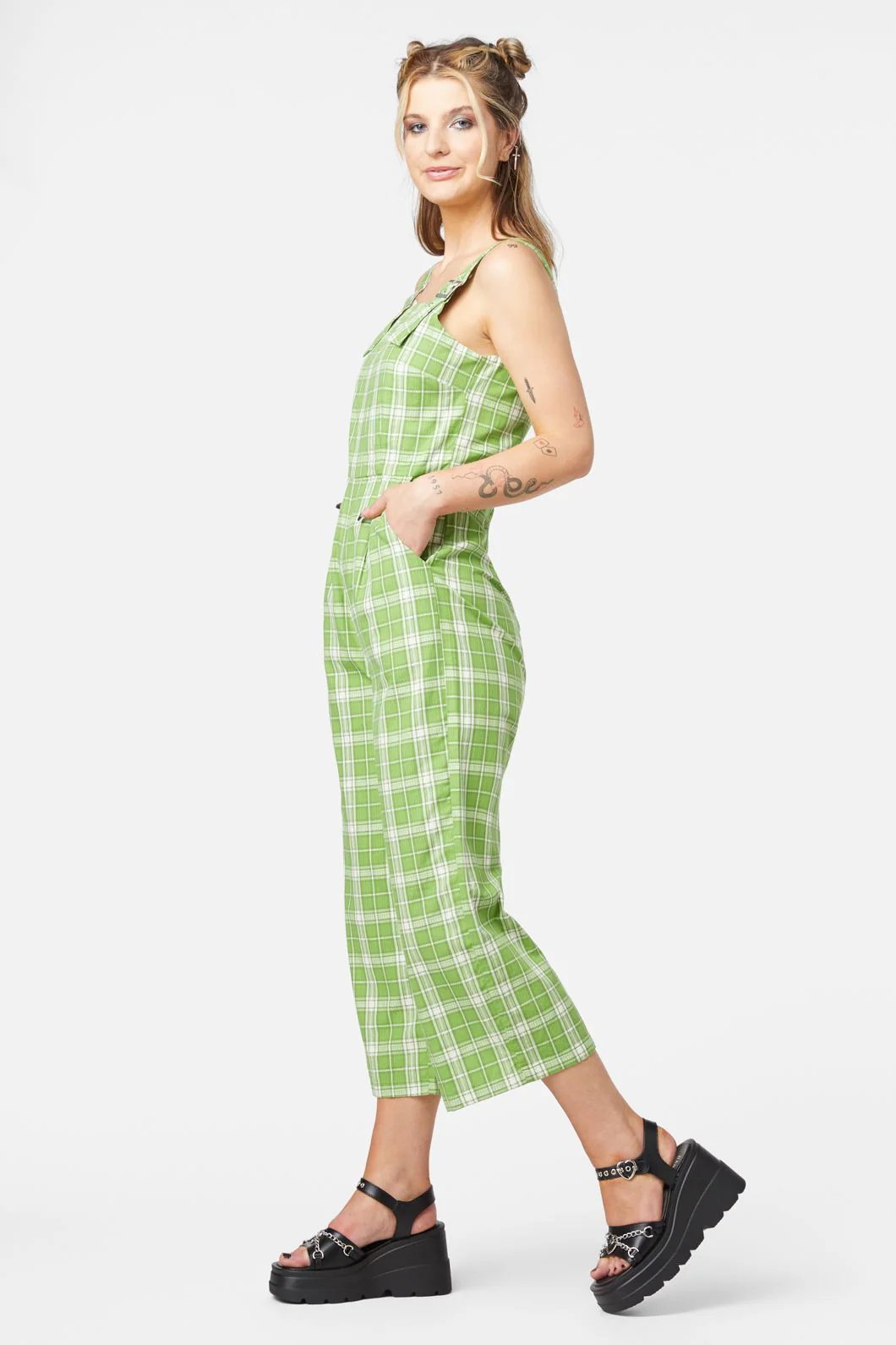 Dazed Tartan Jumpsuit