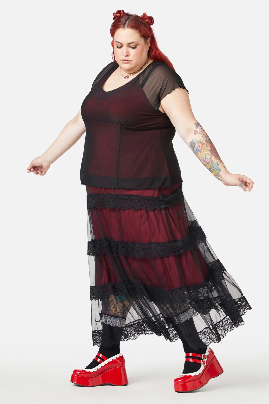 Curve Lock Picker Mesh Top