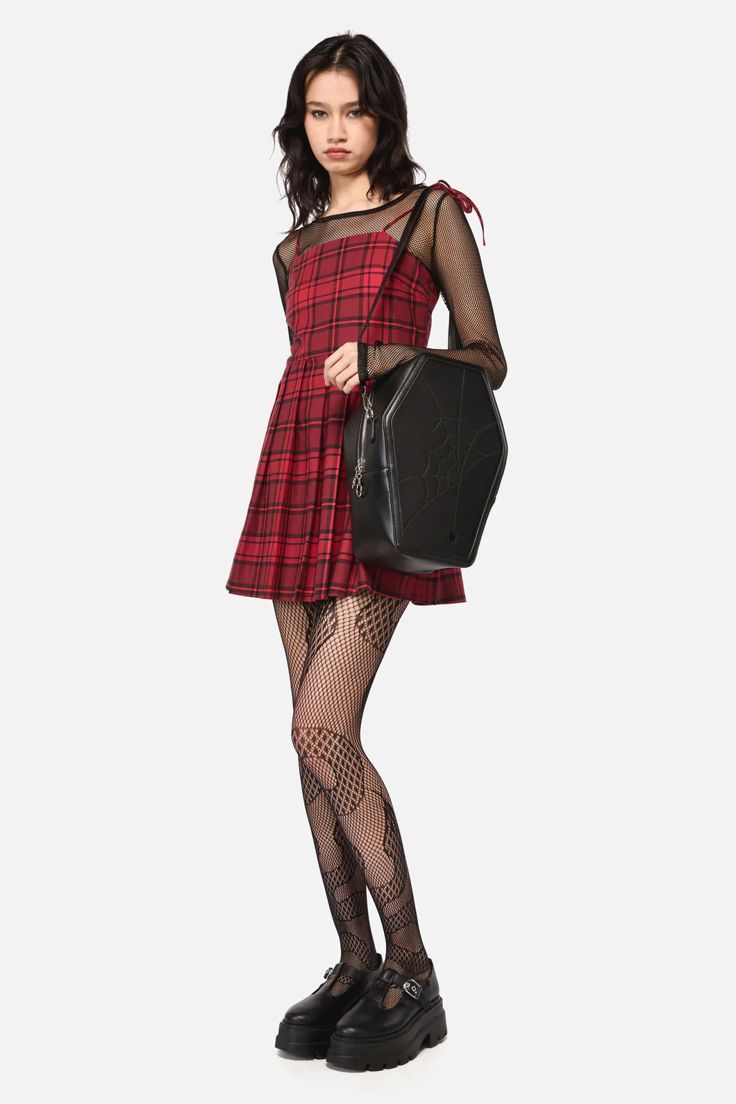 Spiderweb Coffin 2 Way Backpack