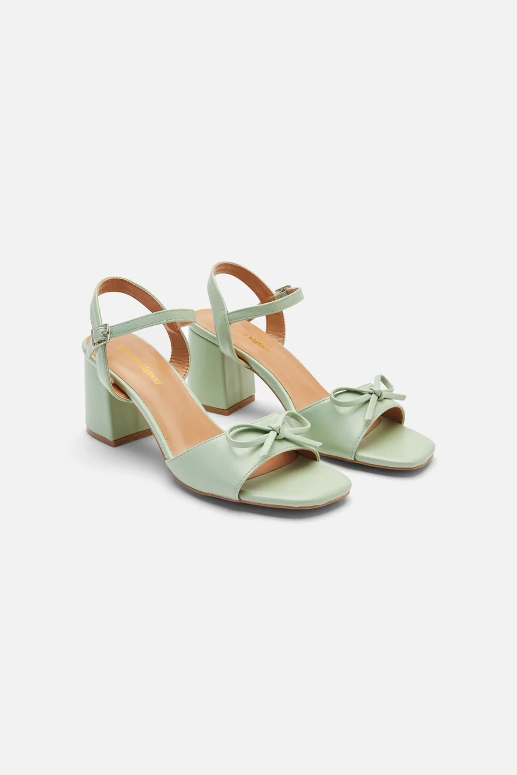 Pistachio Bow Heel