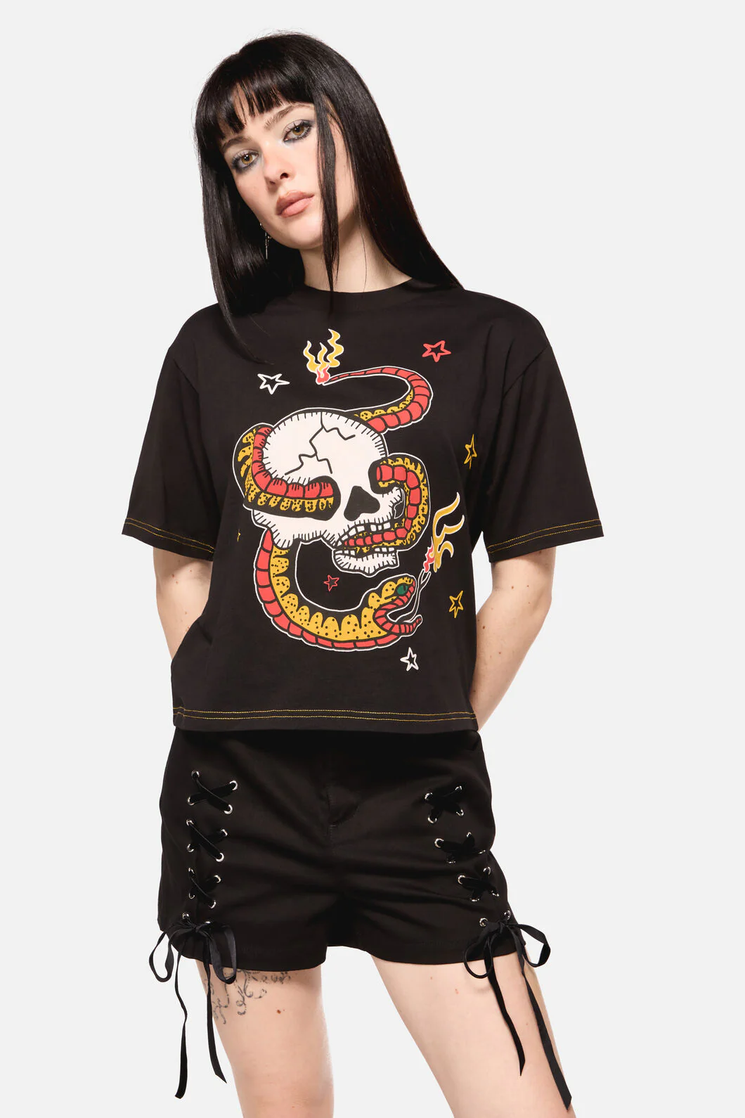 Snake For Brains Grunge Tee