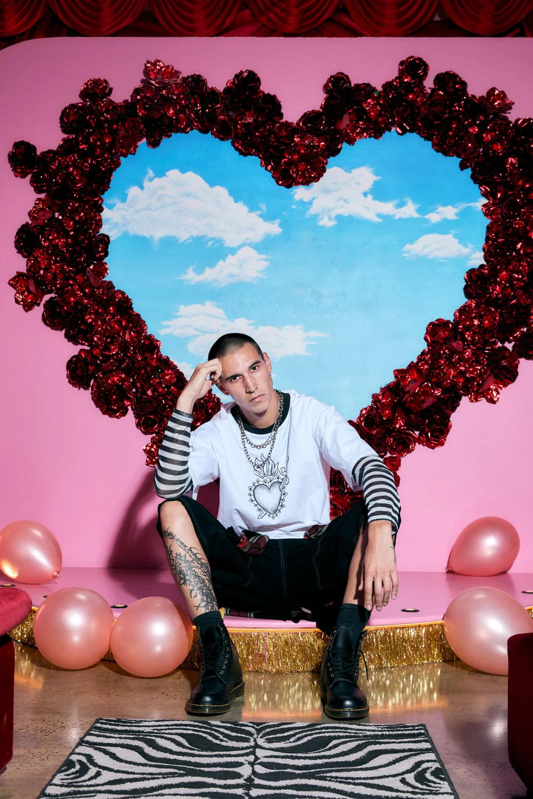 Immaculate Contrast LS Tee