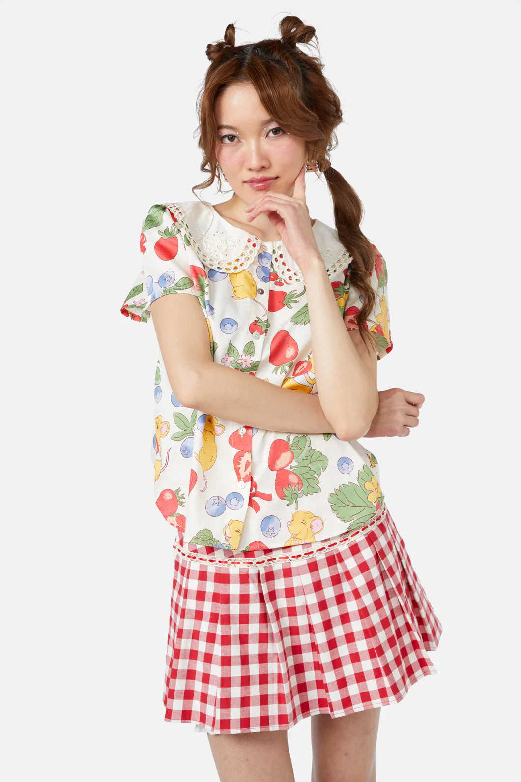 Hamper Printed Blouse