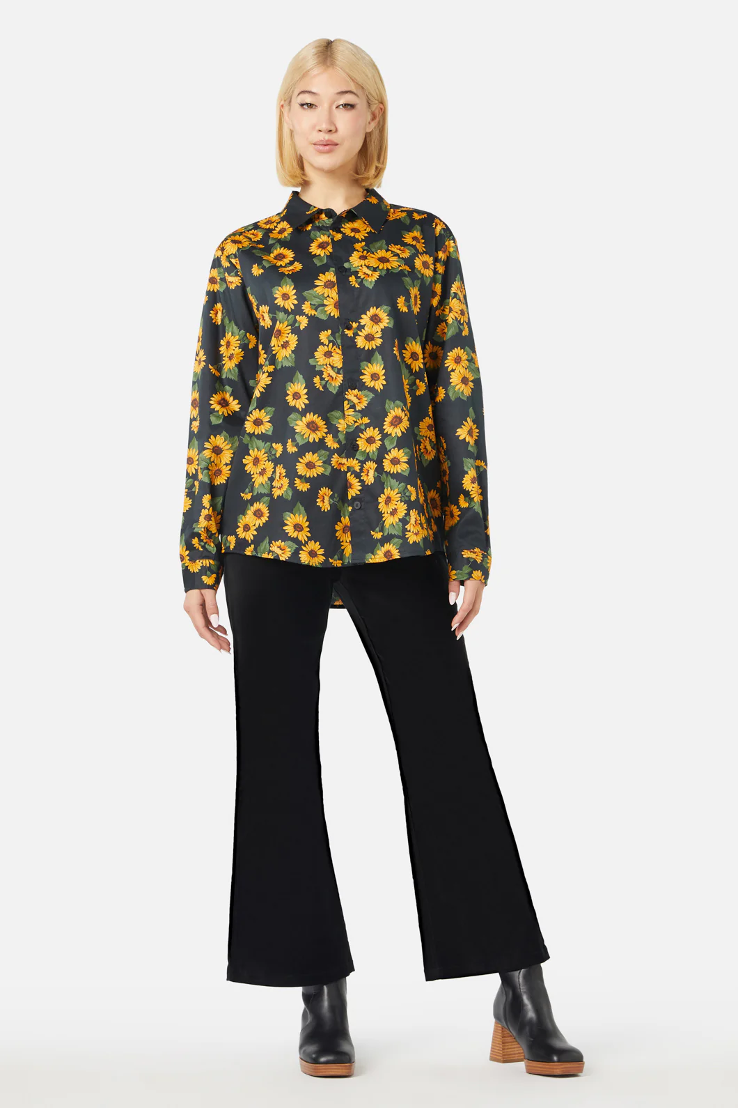 Winter Daisy LS Shirt