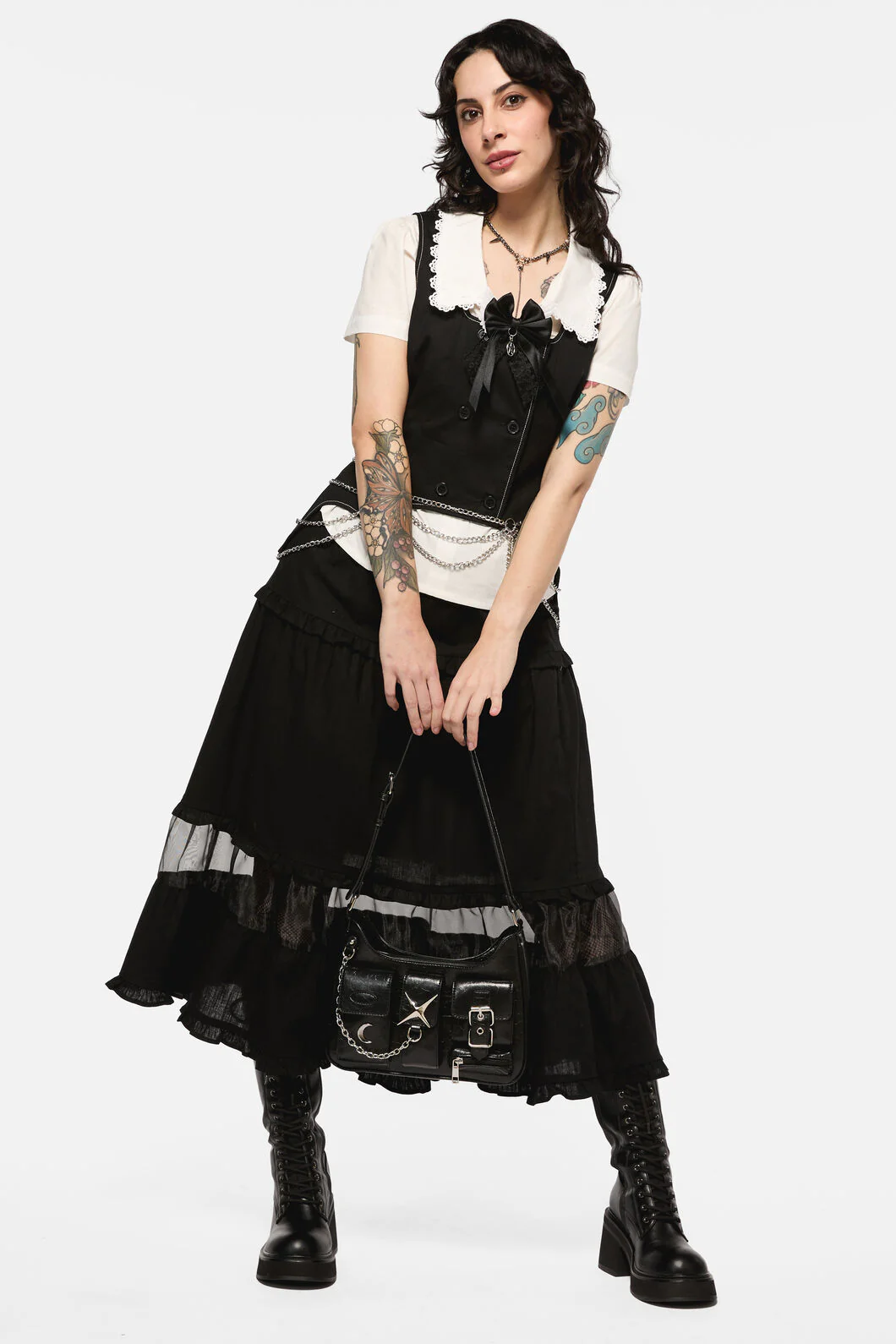 Bat Wing Tail Waist Coat