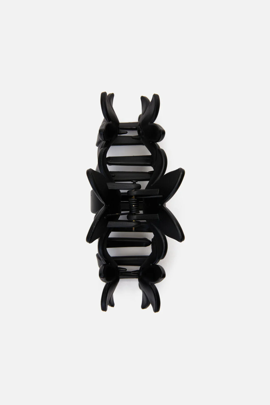 Black Daisy Claw Clip