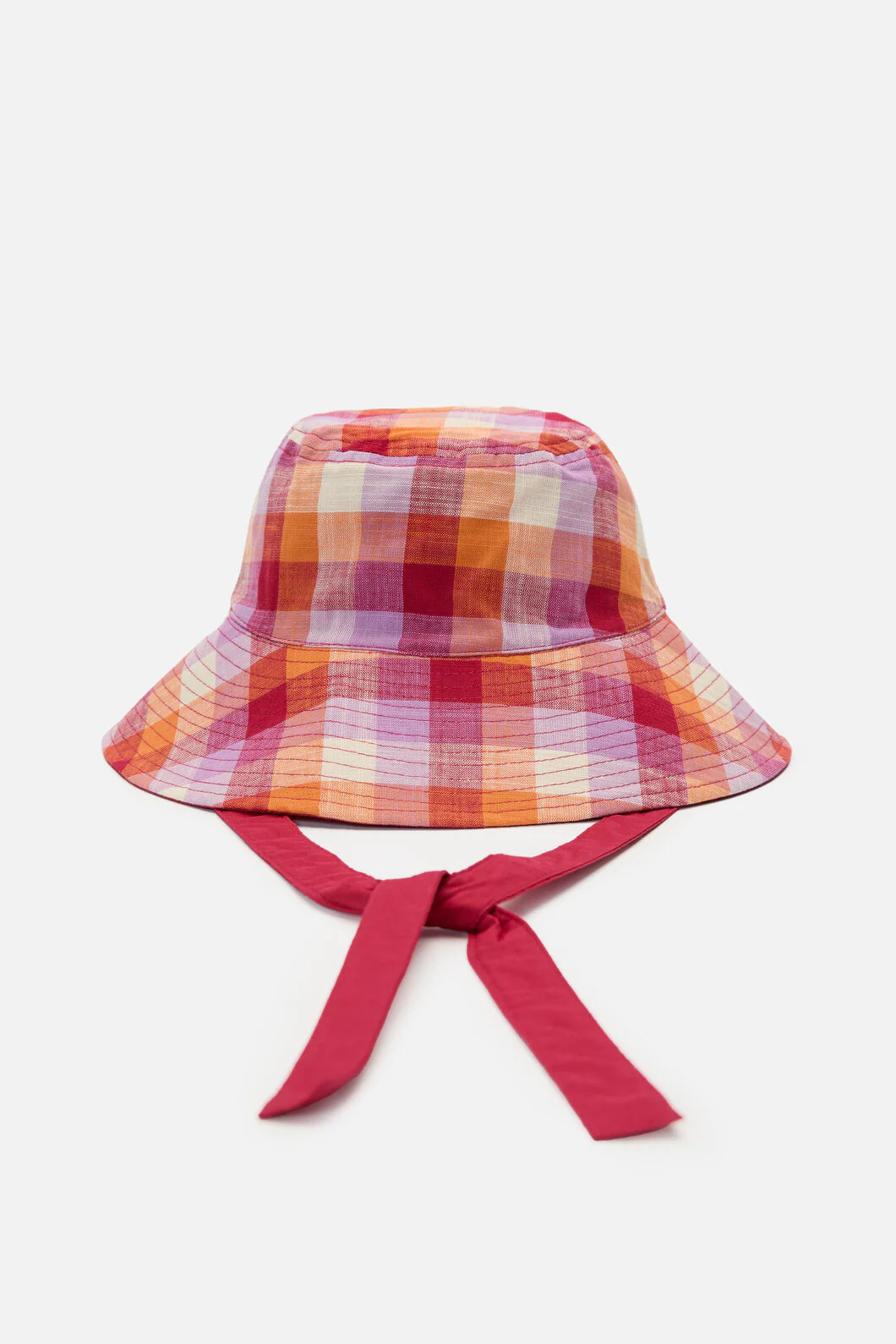 Cassie Check Reversible Hat