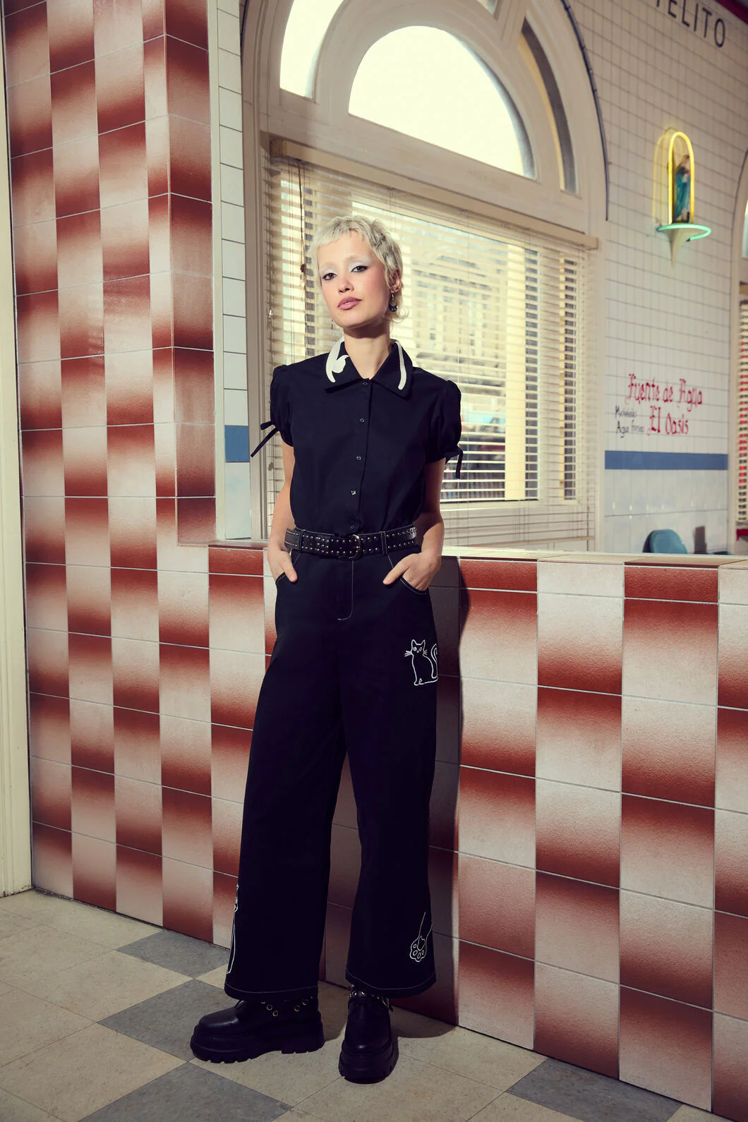 Catkins Collar Blouse