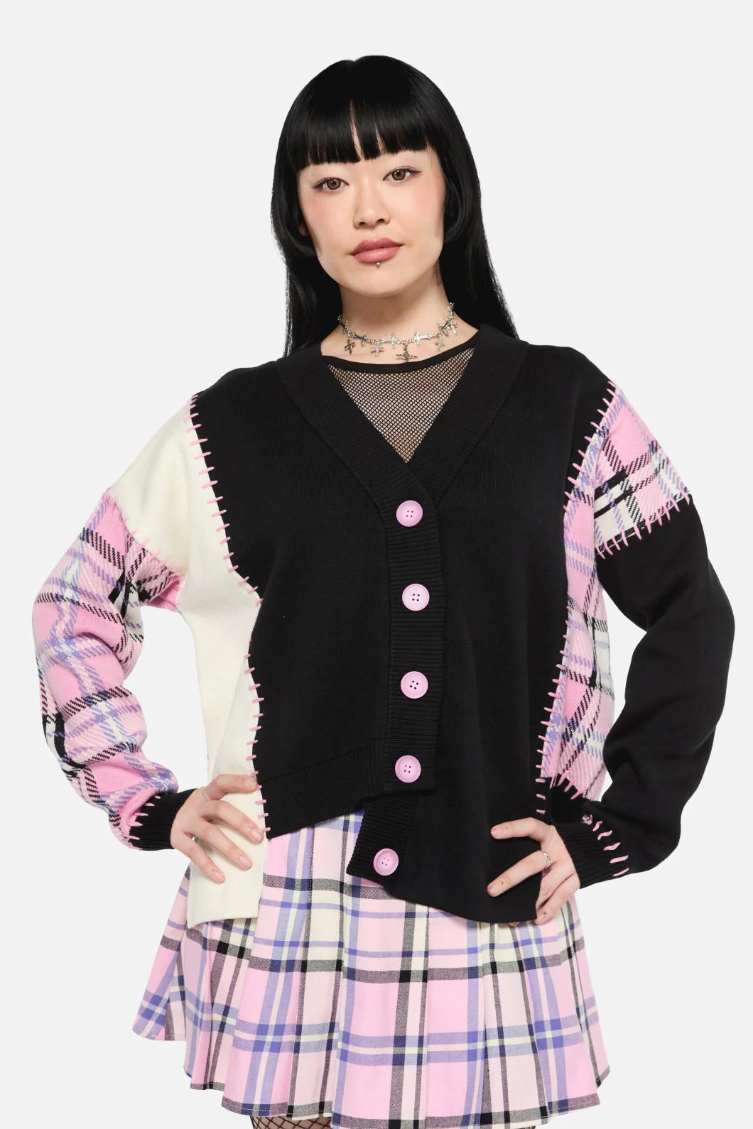 Dragon Scales Patchwork Cardi