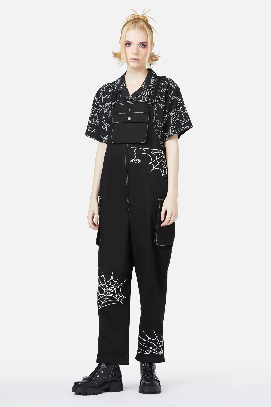 Elm Embroidery Overalls