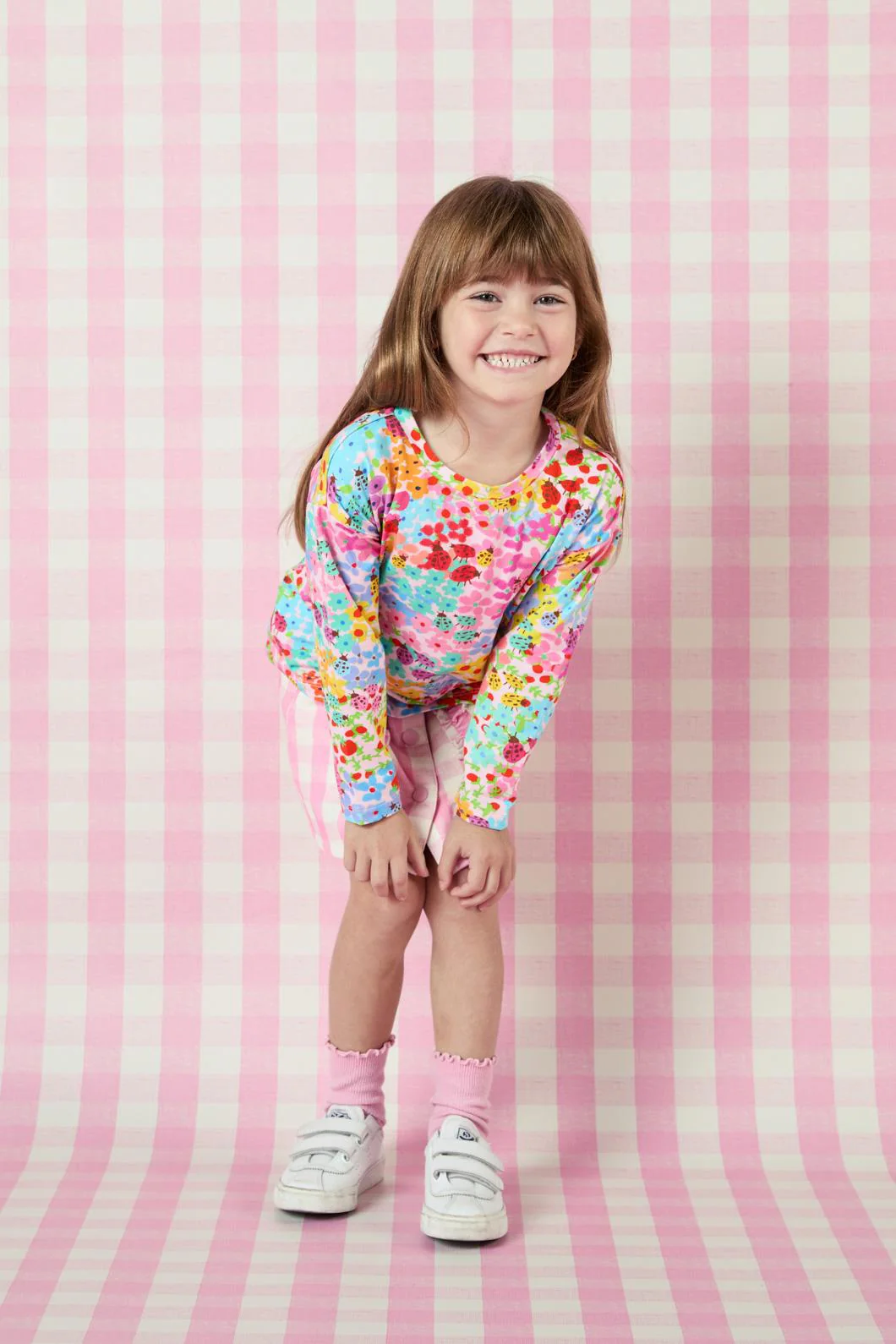 Ditsy Floral Kids LS Tee