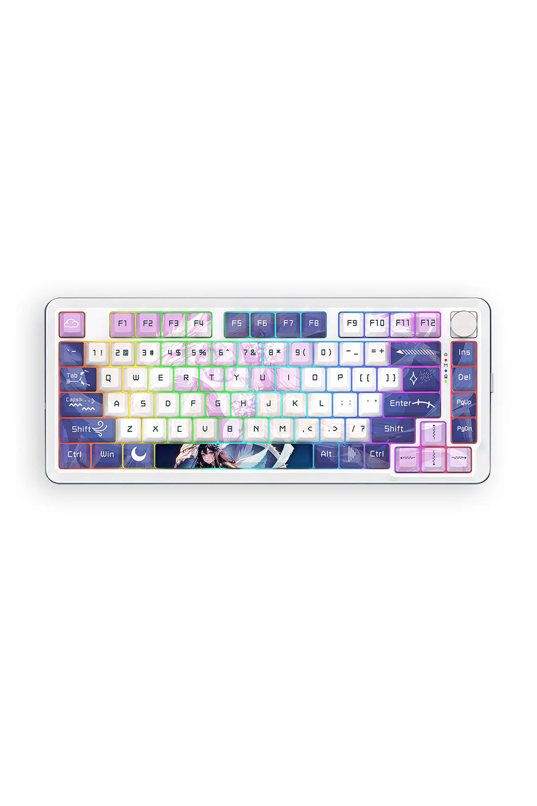 K681AGC-RGB-PRO Cyrus 75% Keyboard (Purple)