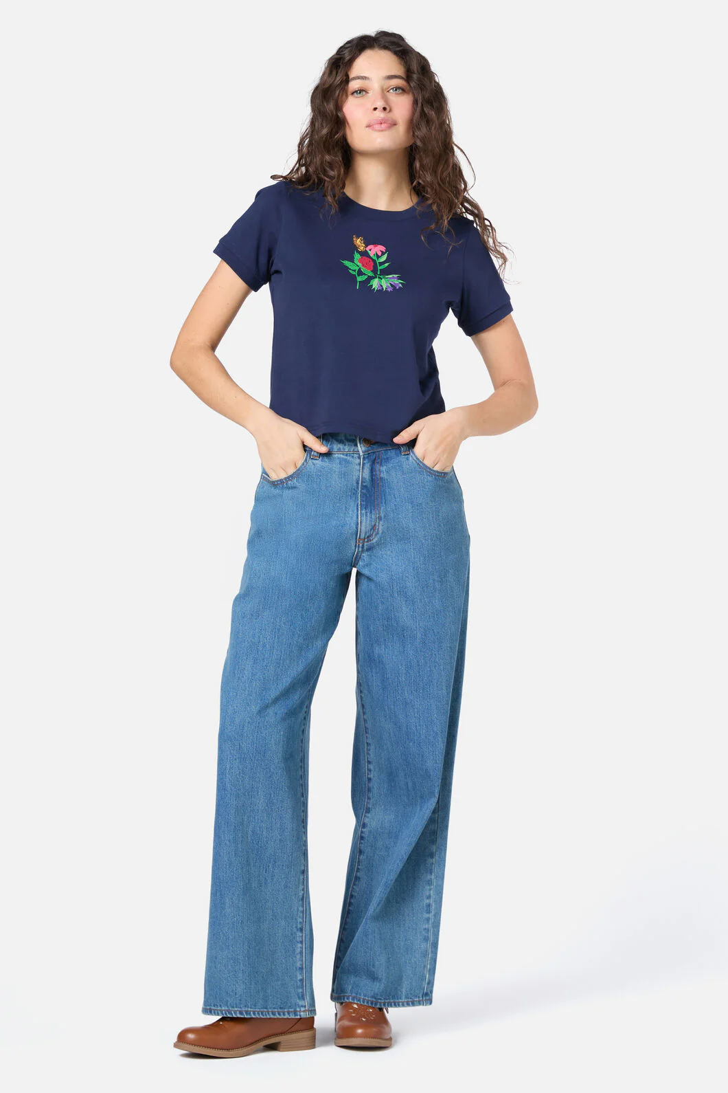 Garden Party Baby Tee