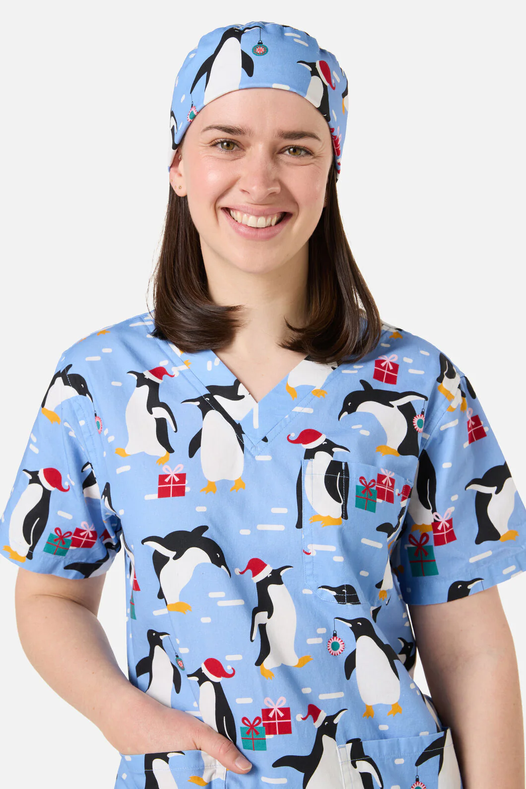 North Pole Scrub Hat