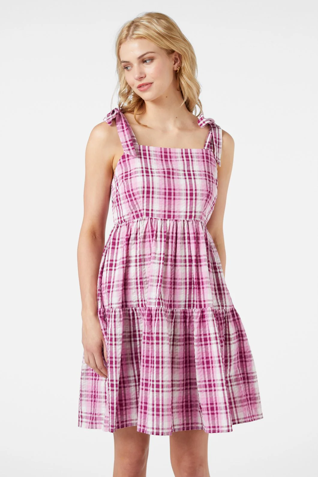 Andie Check Sundress