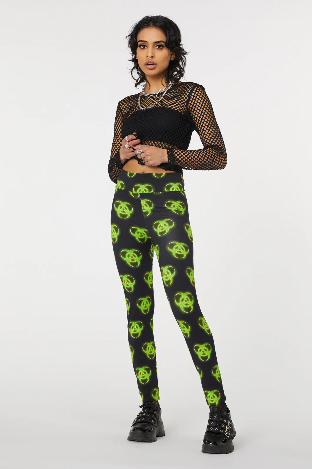 Biohazard Print Legging