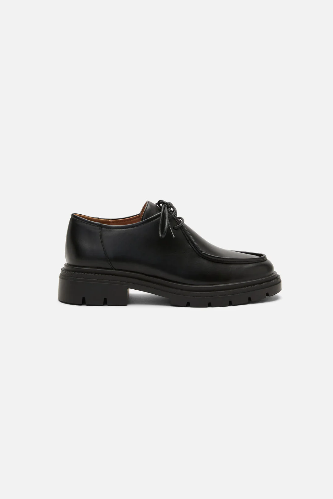 Black Lace Up Brogue