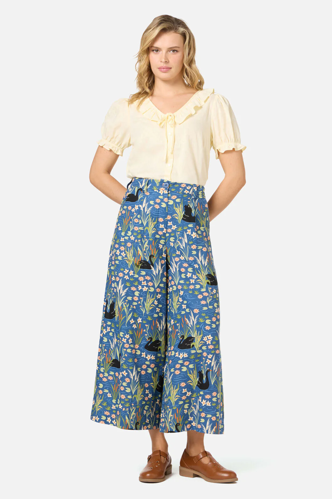 Pretty Swan Culotte