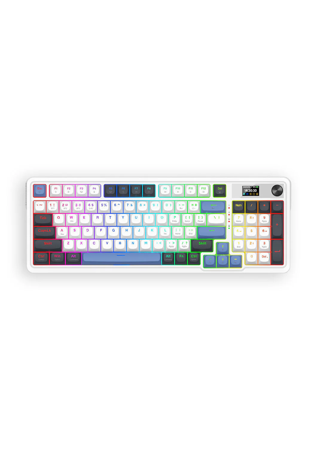 K719WGB-RGB-PRO Artemis Pro Keyboard (White)