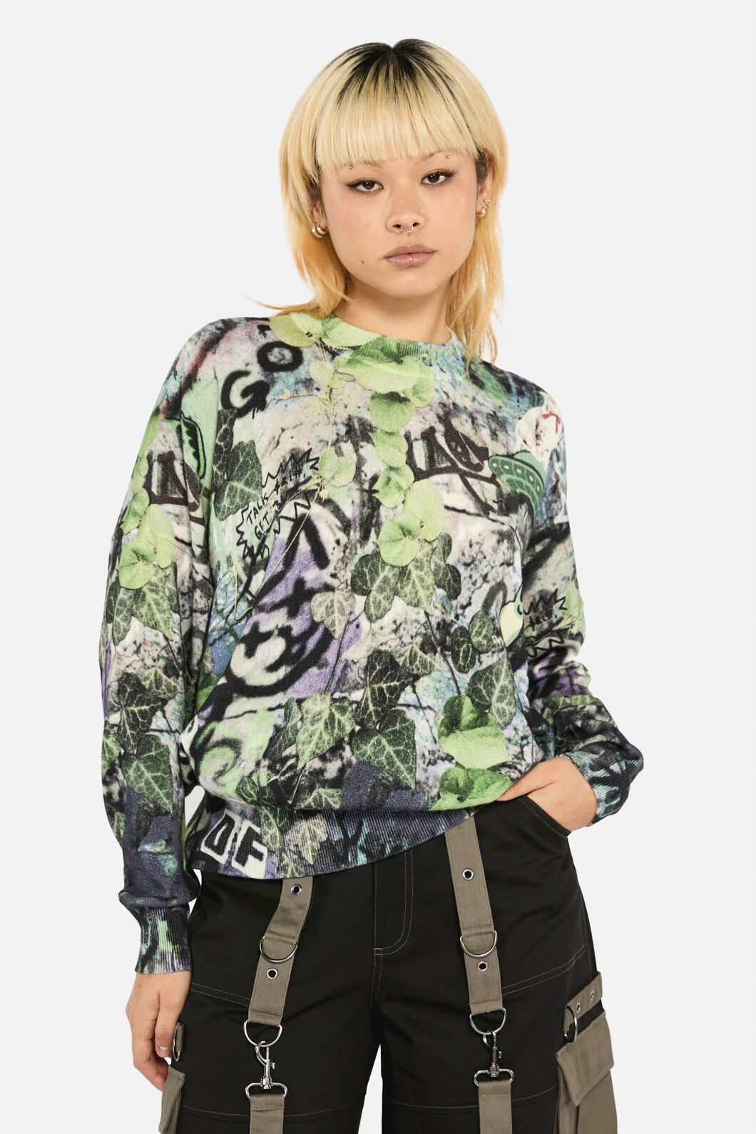 Laneway Graphic Relaxed Knit