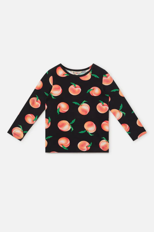 Peachy Kids LS Tee