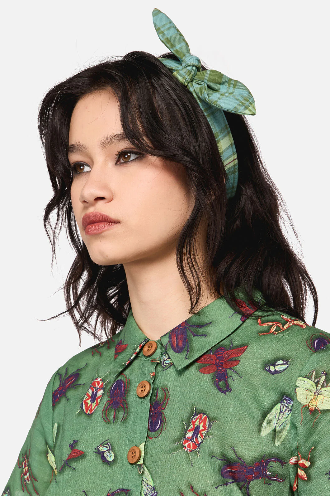 Insect Obsessed Tartan Headban