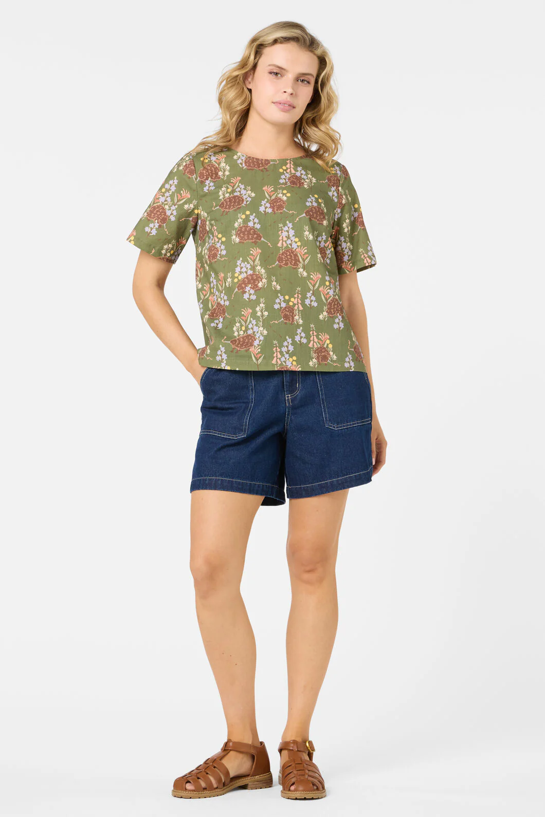 Echidna Short Sleeve Top