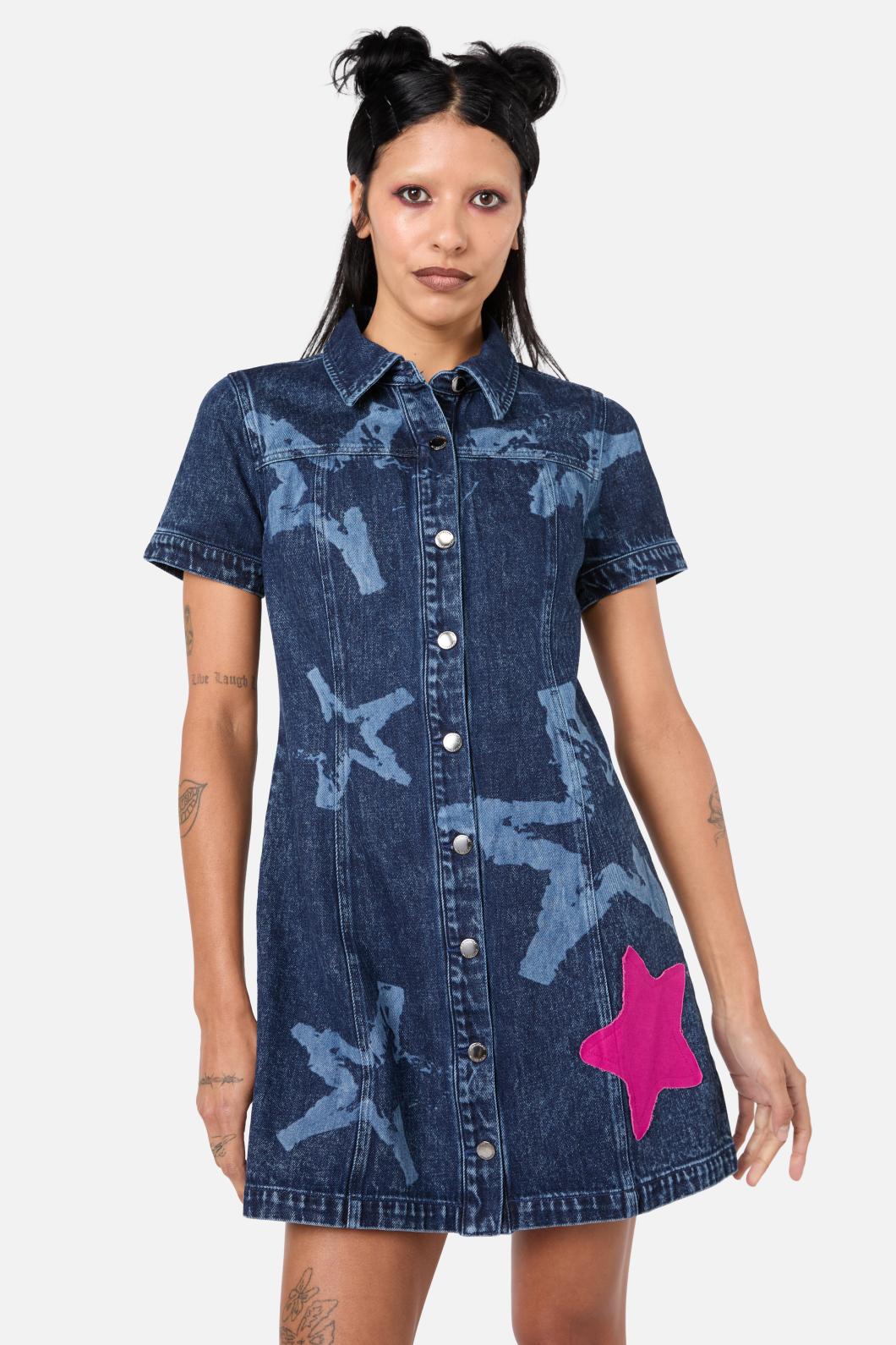 Never Mind The Denim Dress