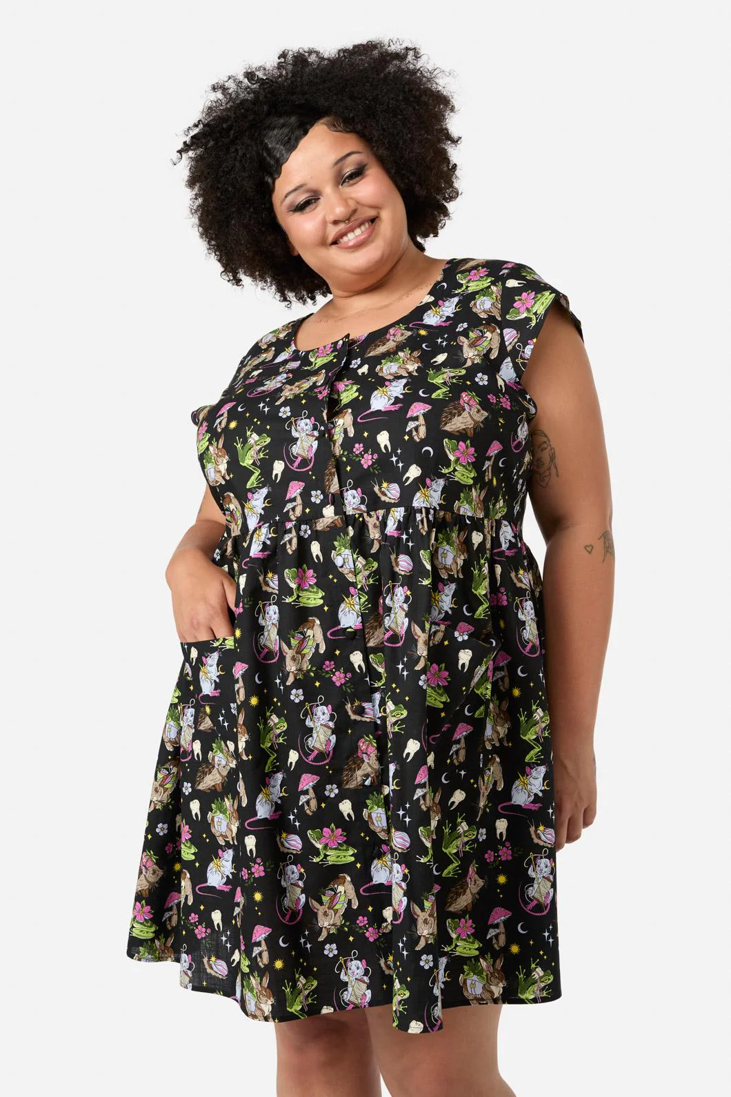 Curve Collectors Guild Print Dress