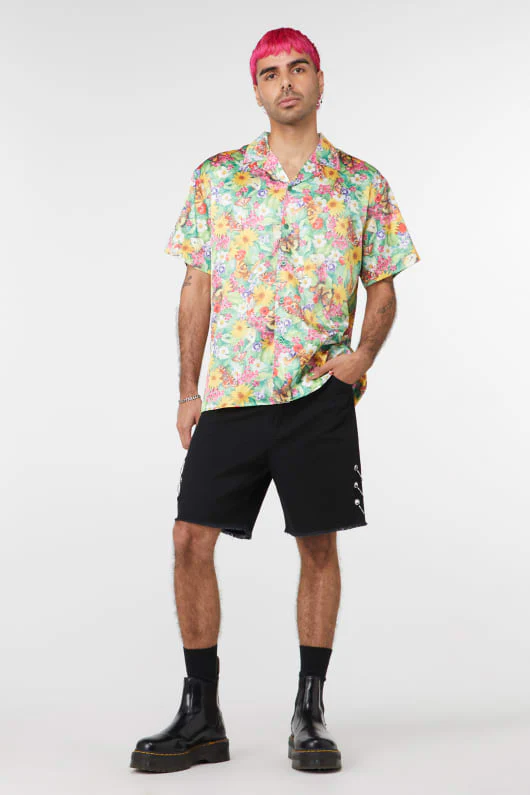 Glade Satin Printed Shirt