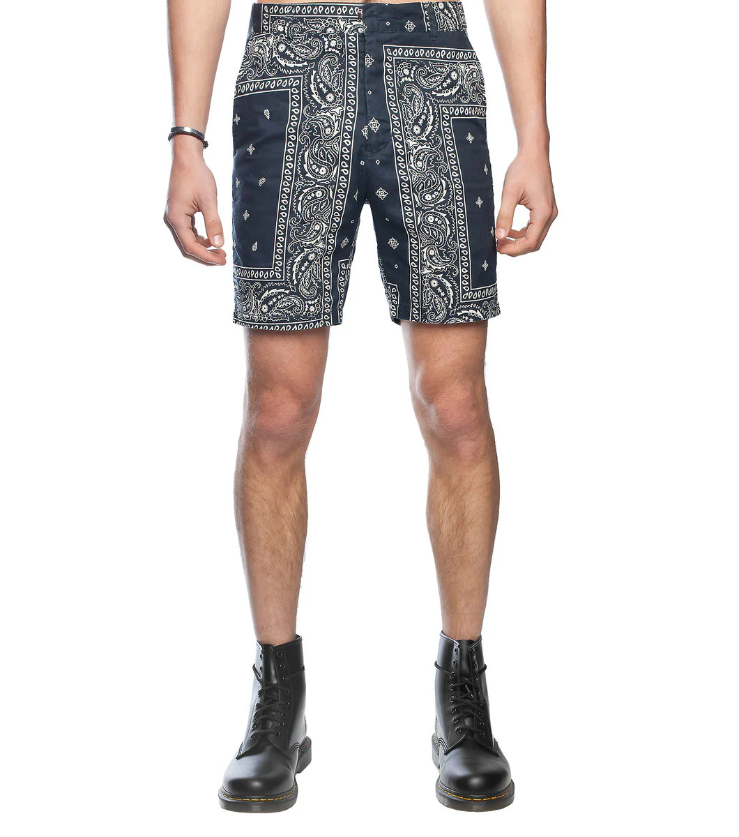 Mixed Bandana Short