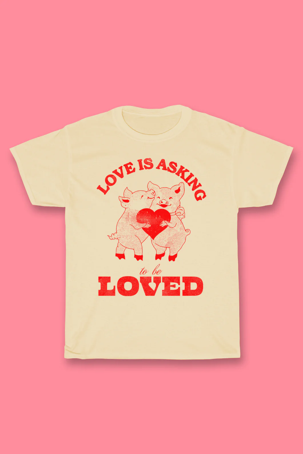 2B Loved Natural Graphic Tee