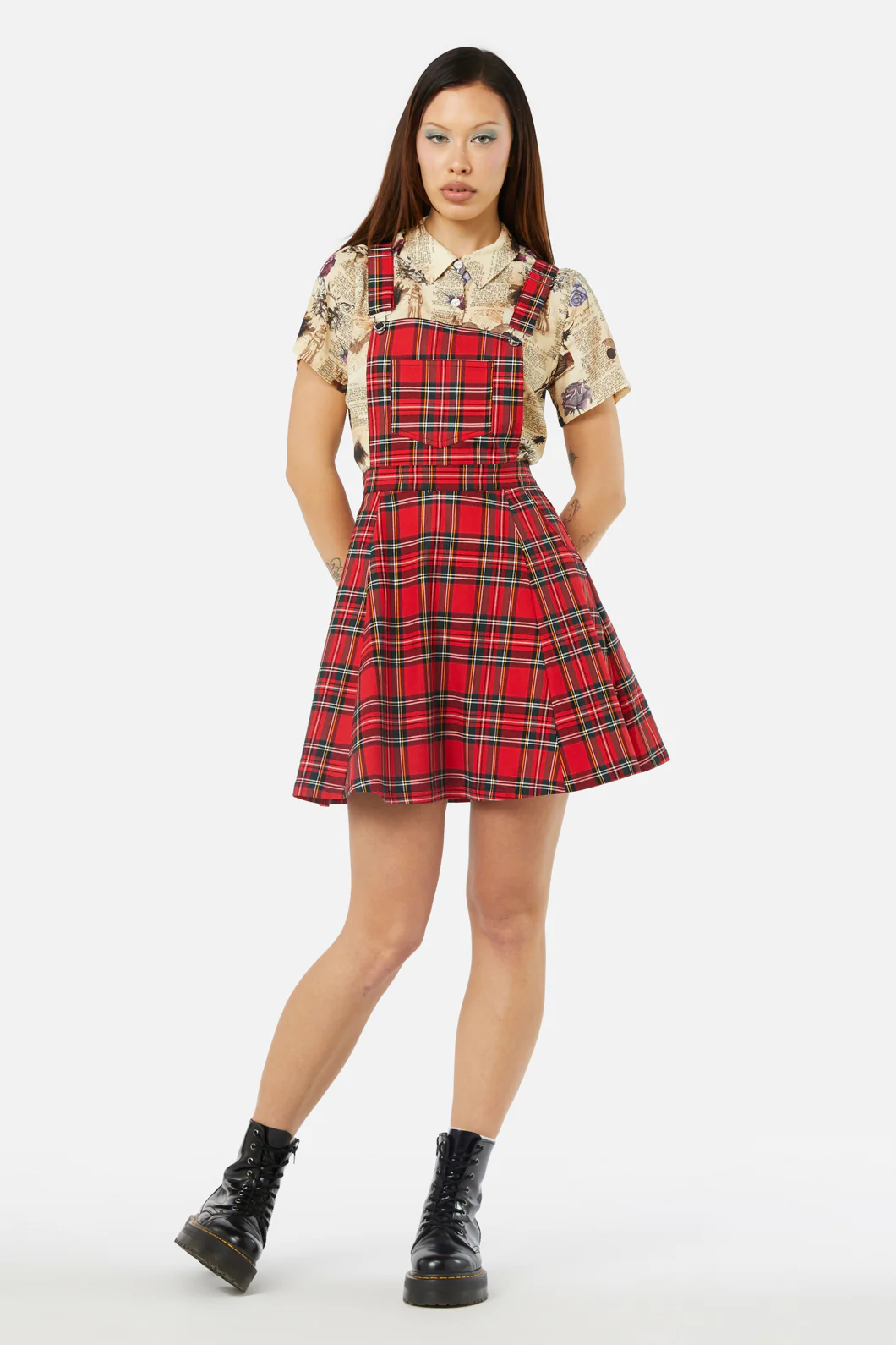 Chosen Tartan Pinafore