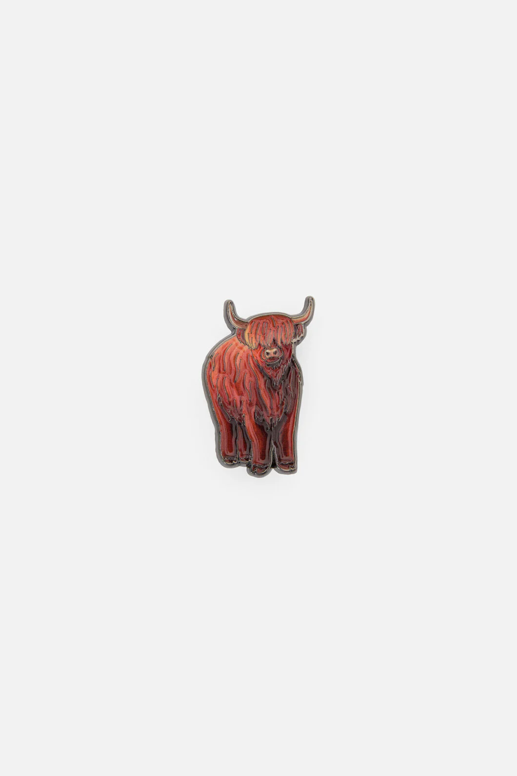 Shaggy Highland Cow Pin