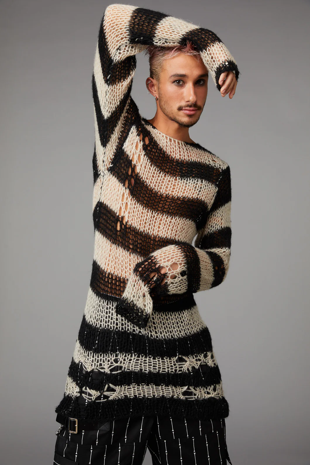 Laszlo Strip Knit
