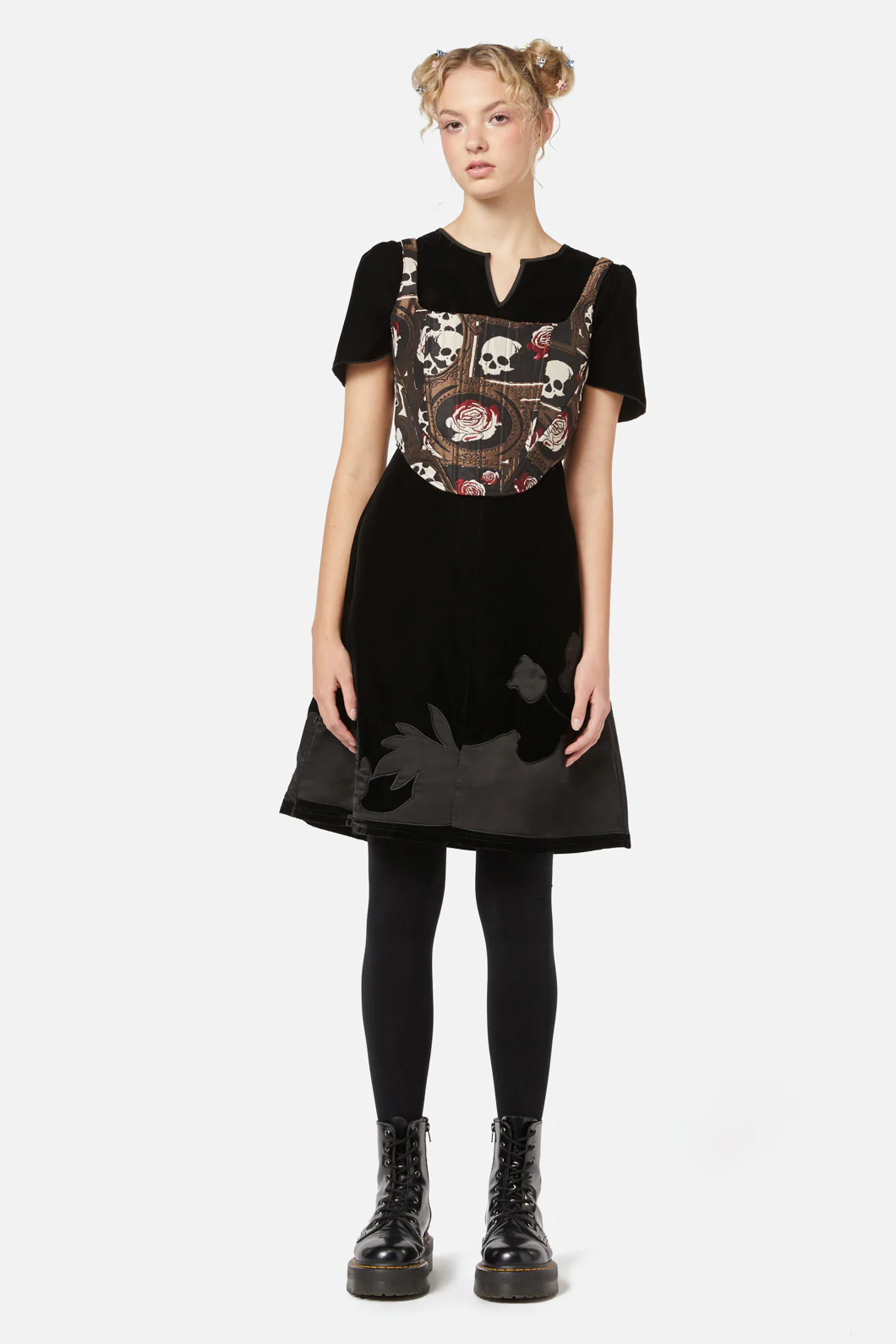 Requiem Brocade Corset