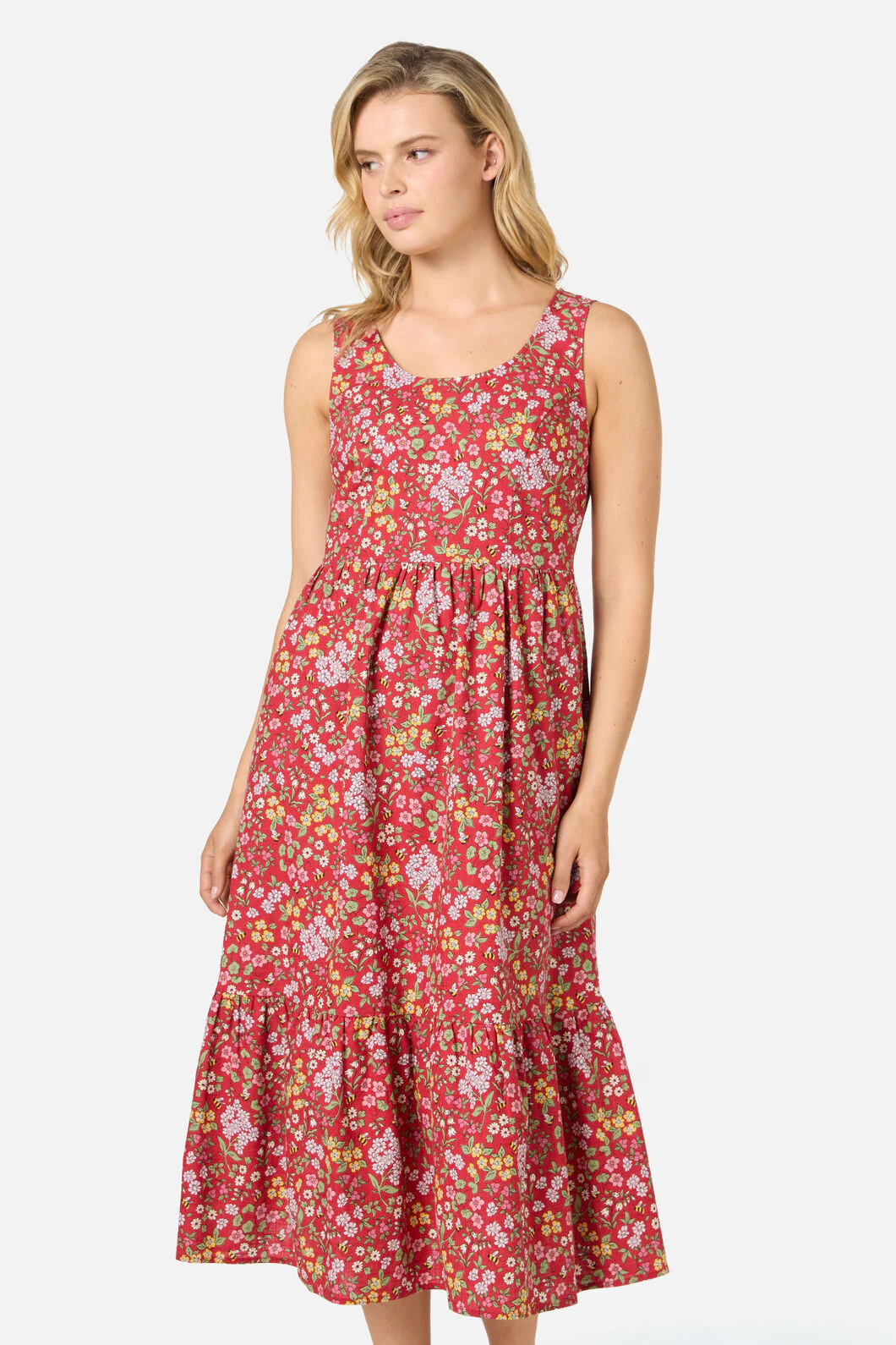 Libby Bee Ditsy Midi Dress