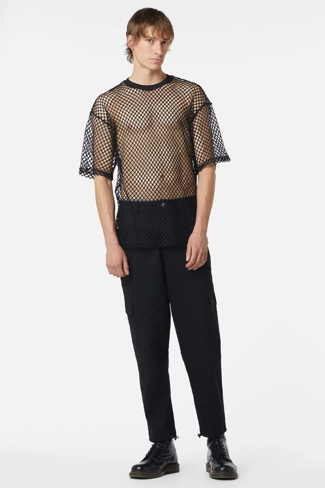 Nook Of The Garden Wide Mesh Top
