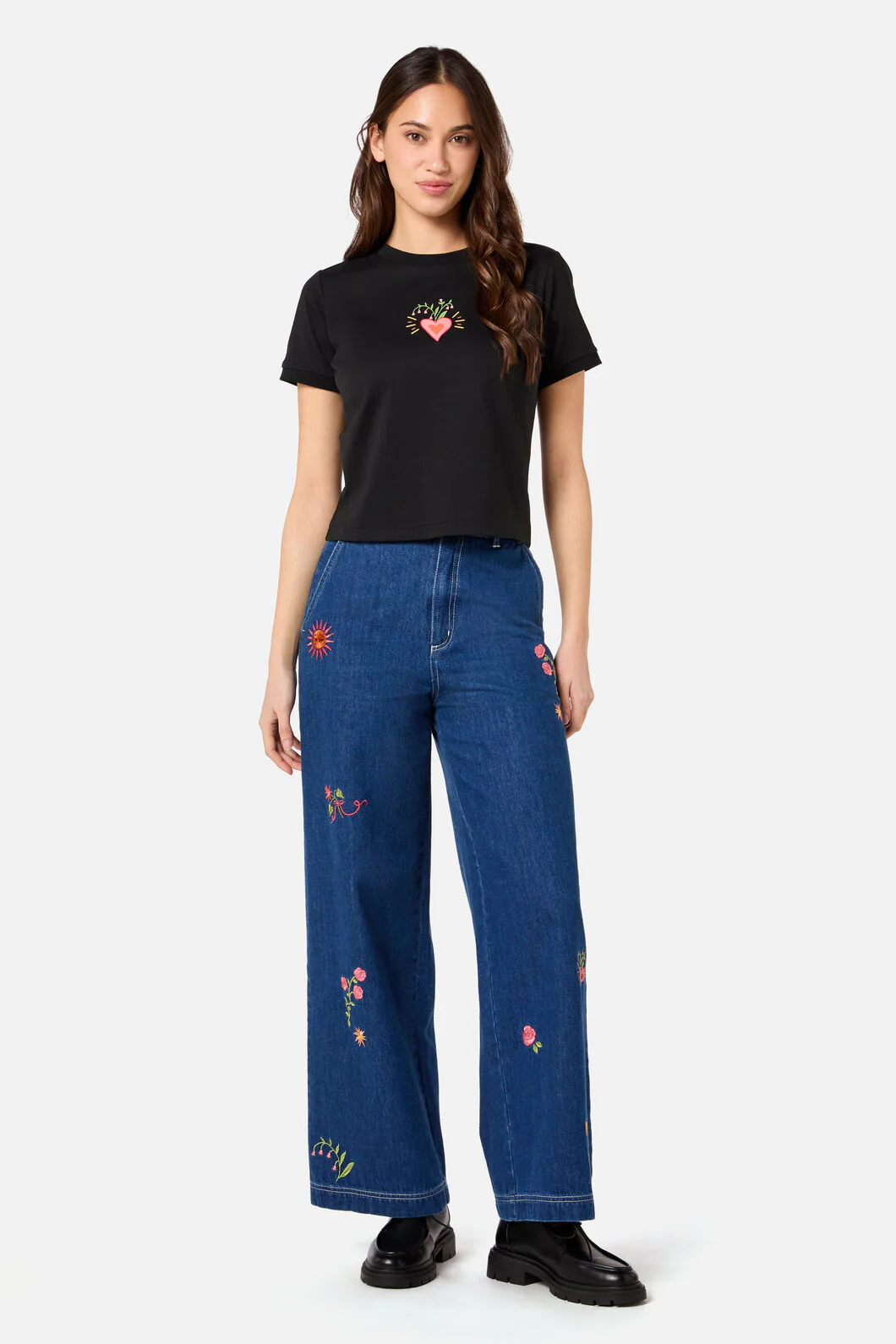 Folk Art Printed Tee