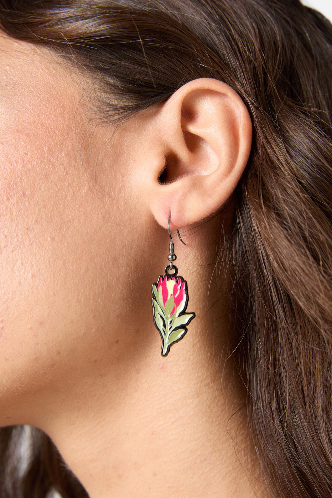Protea Earrings