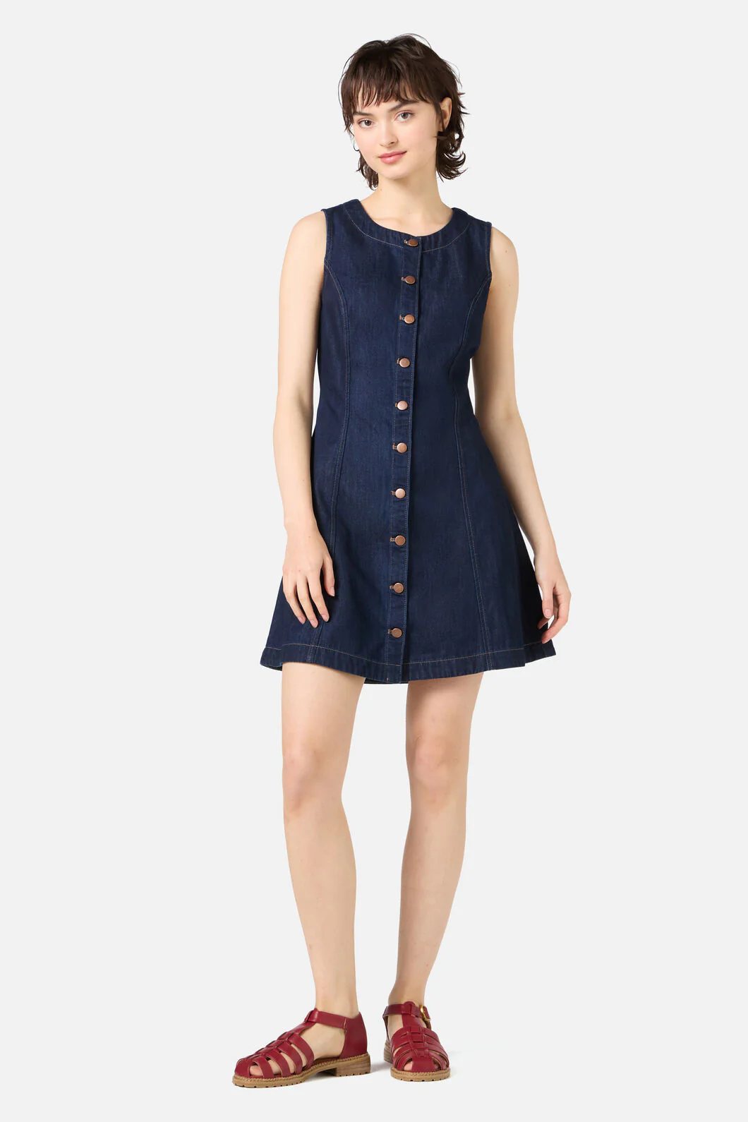 Camille Denim Mini Dress