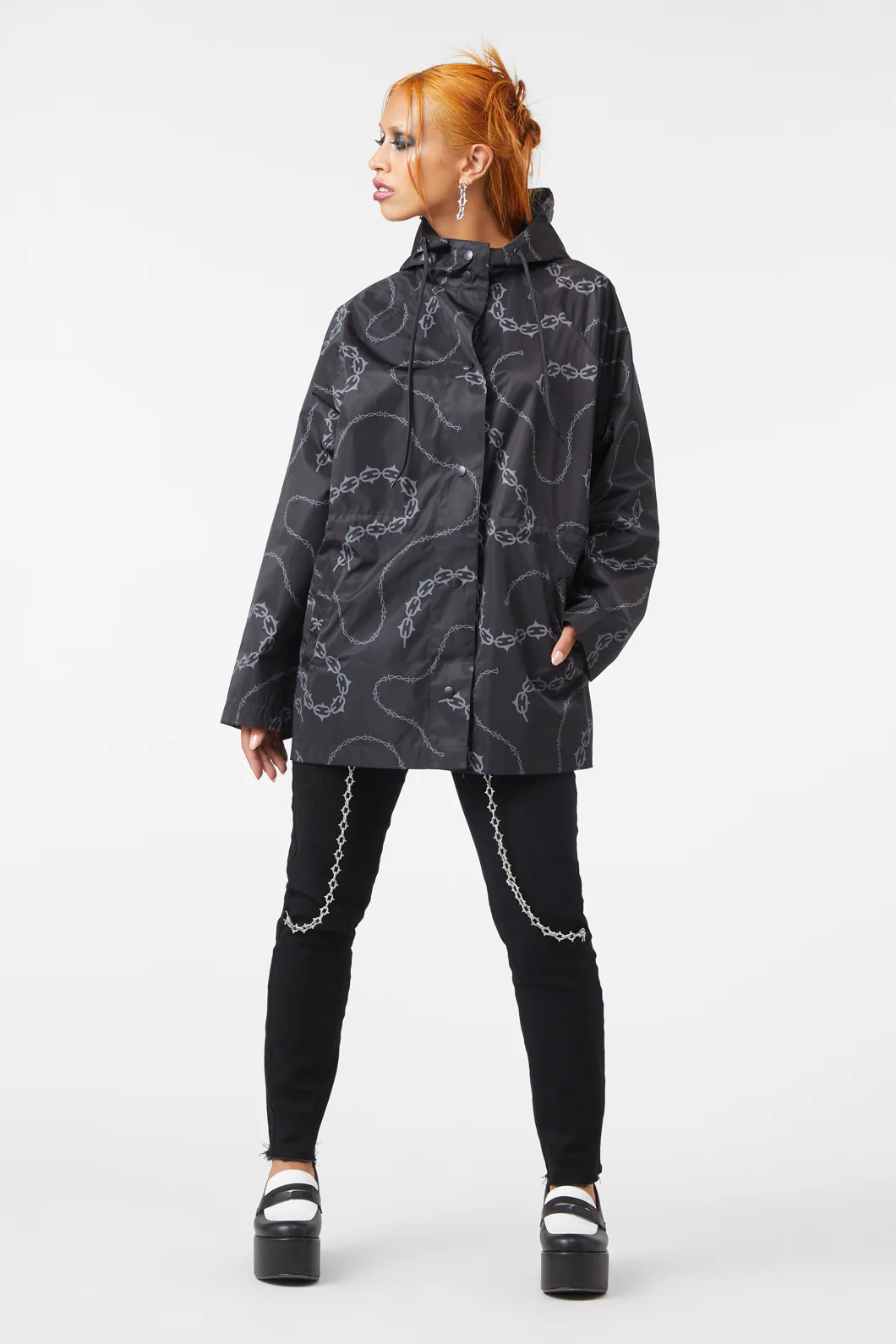 Bound & Chained Raincoat