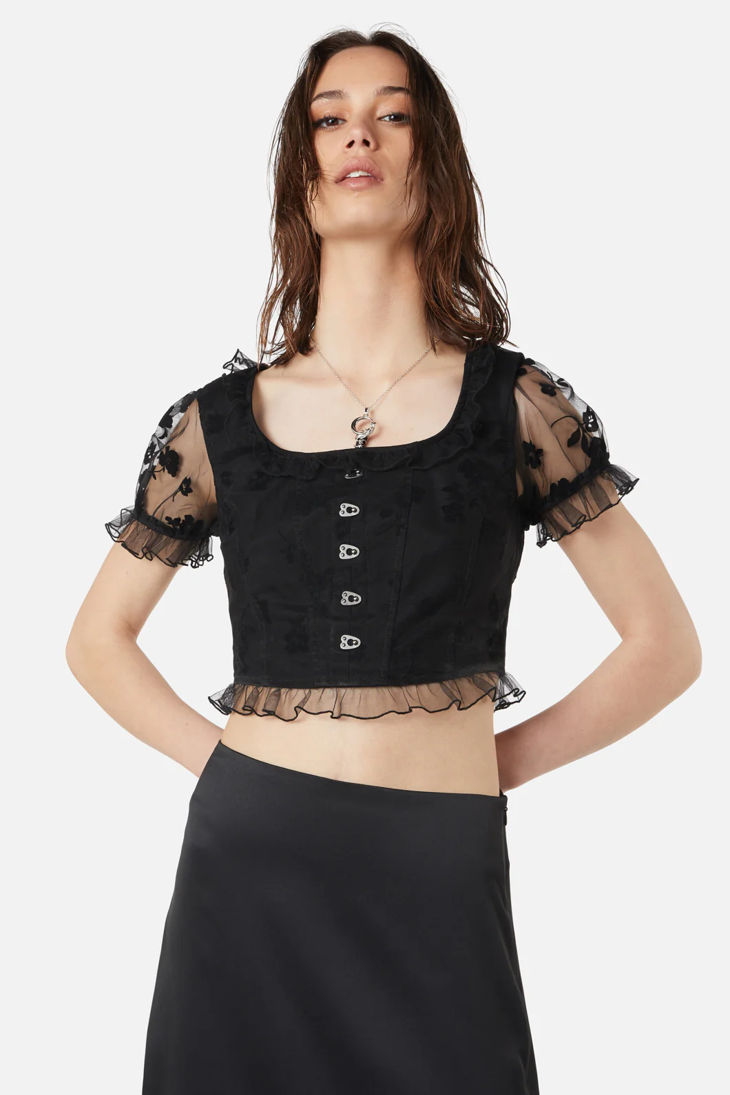 The Manor Lace Corset Top