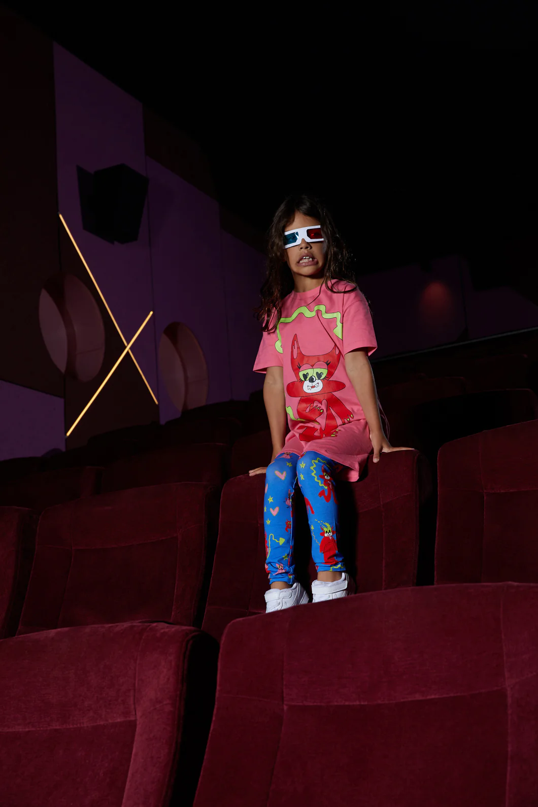 Devilish Girl Kids Tshirt Dress